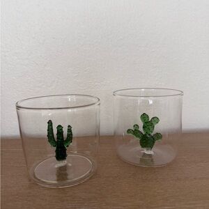 Handmade Cactus Glasses